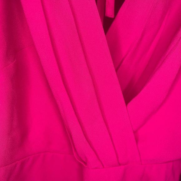 3/$30 Pleated cross front romper - Picture 3 of 3